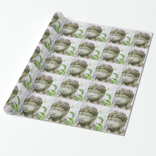 Buddhastaty Presentpapper (Utrullad)