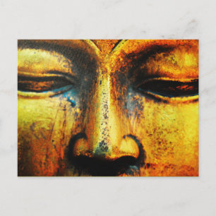 Buddhastatyn Ansikte Vykort