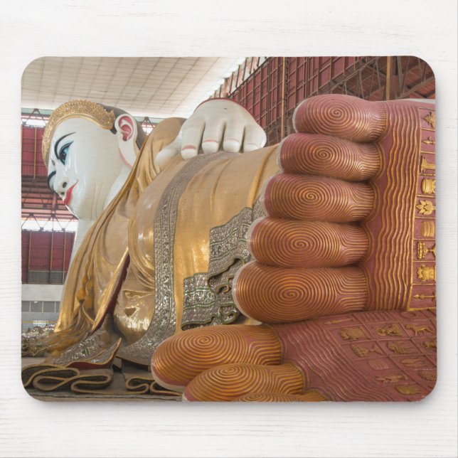 Buddhastatyns fötter musmatta (Framsidan)