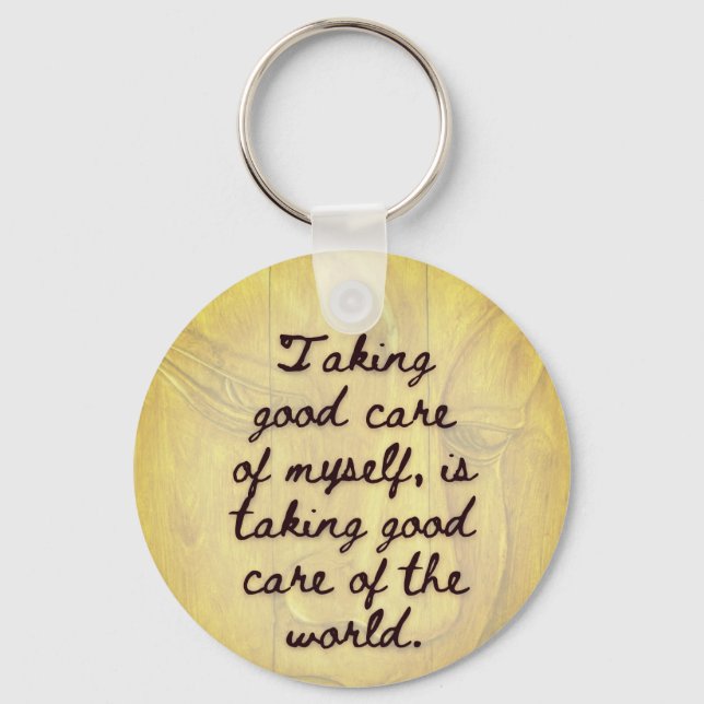 BuddhaToday #13 Citera Nyckelring (Framsida)