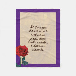 BuddhaToday #1 Välkomnande Buddha Fleecefilt