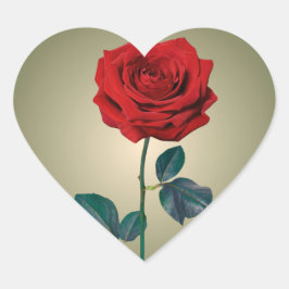 BuddhaToday #1 - Zen Kärleksdekaler  Hjärtformat Klistermärke