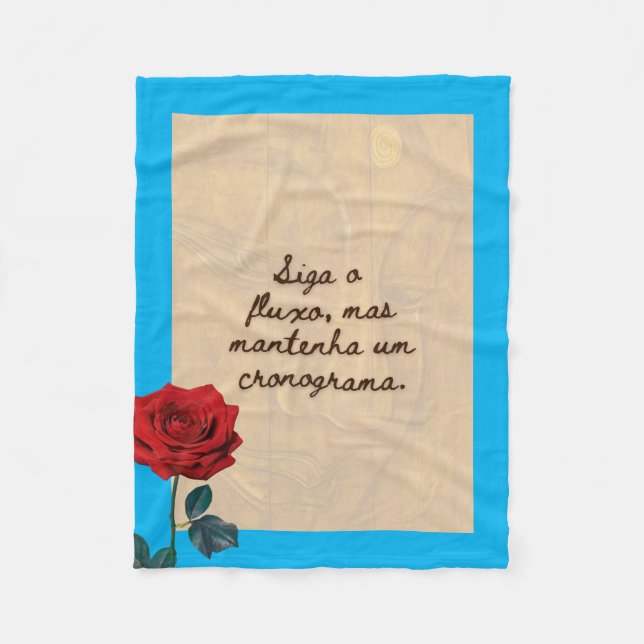 BuddhaToday #2 Mysig Buddha Fleecefilt (Framsidan)