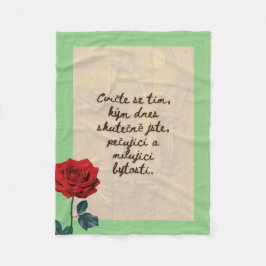 BuddhaToday #2 Útulný Buddha becomes BuddhaToday # Fleecefilt