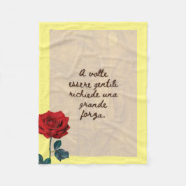 BuddhaToday #2 Välkomnande Buddha Fleecefilt