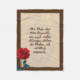 BuddhaToday #3 Gemütliche Buddha Fleecefilt