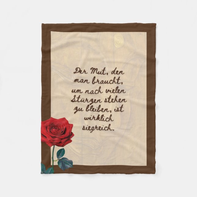 BuddhaToday #3 Gemütliche Buddha Fleecefilt (Framsidan)