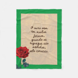 BuddhaToday #4 Mysig Buddha Fleecefilt