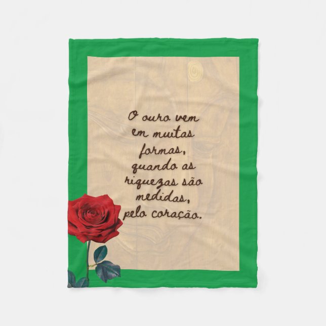 BuddhaToday #4 Mysig Buddha Fleecefilt (Framsidan)