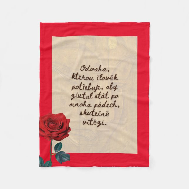 BuddhaToday #4 Útulný Buddha becomes Fleecefilt (Framsidan)