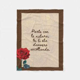 BuddhaToday #4 Välkommen Buddha Fleecefilt