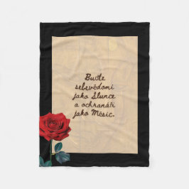 BuddhaToday #5 Útulný Buddha becomes Fleecefilt