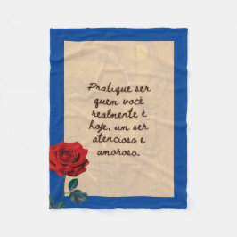 BuddhaToday #6 Mysig Buddha Fleecefilt