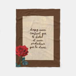 BuddhaToday #6 Mysig Buddha Vintage Vitt Miami Fleecefilt