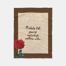 BuddhaToday #6 Útulný Buddha becomes Fleecefilt