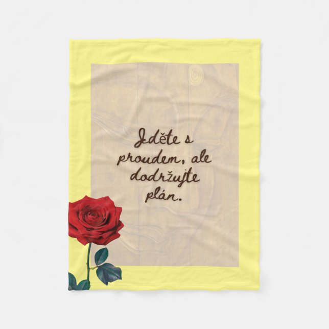 BuddhaToday #7 Útulný Buddha becomes BuddhaIdag #7 Fleecefilt (Framsidan)