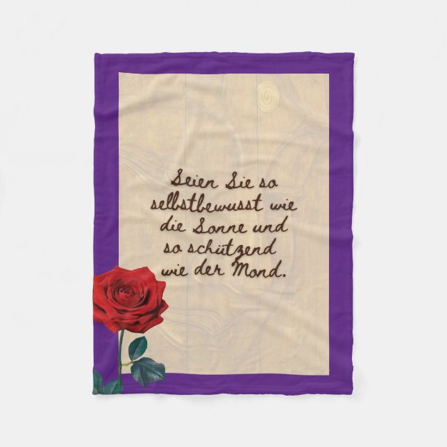 BuddhaToday #9 Gemütlicher Buddha Fleecefilt (Framsidan)