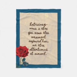 BuddhaToday #9 Mysig Buddha Fleecefilt