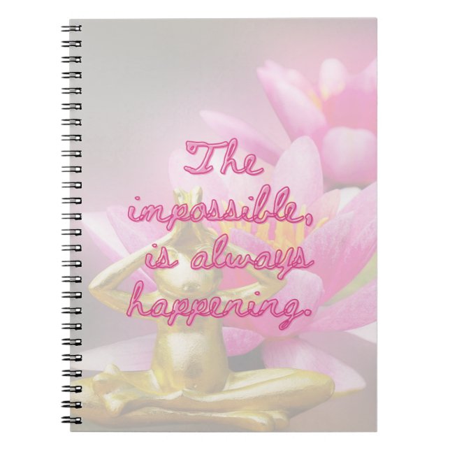 BuddhaToday Citat Anteckningsbok #1 (Framsidan)