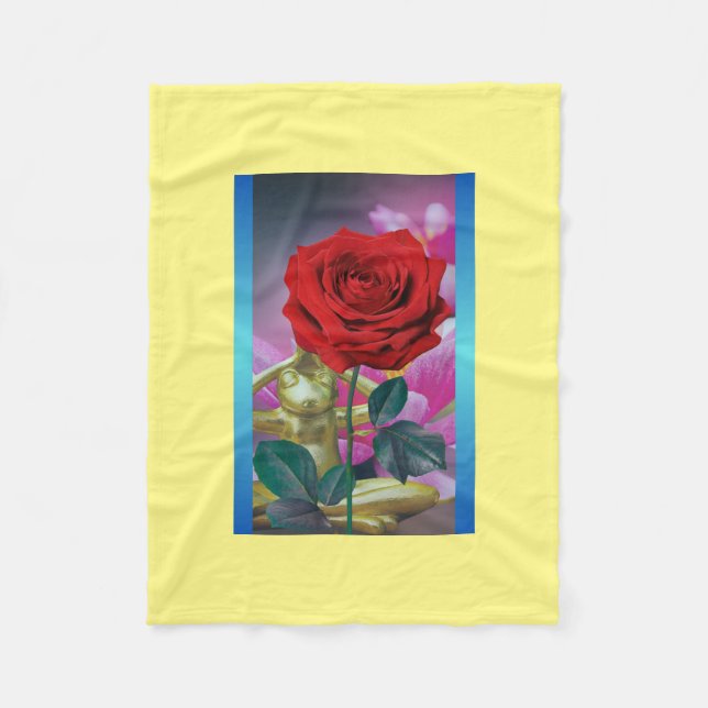 BuddhaToday V13.blu #2 - COZY BUDDHA Fleecefilt (Framsidan)