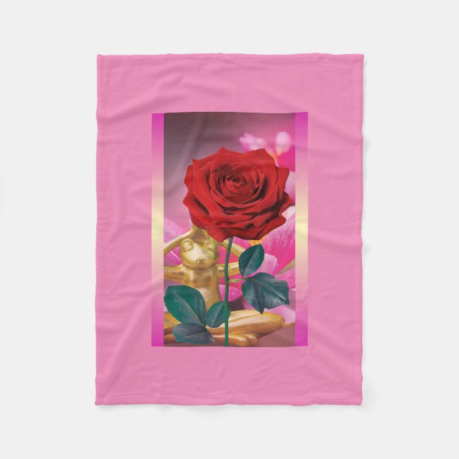 BuddhaToday V13.pnk #1 - COZY BUDDHA Fleecefilt (Framsidan)