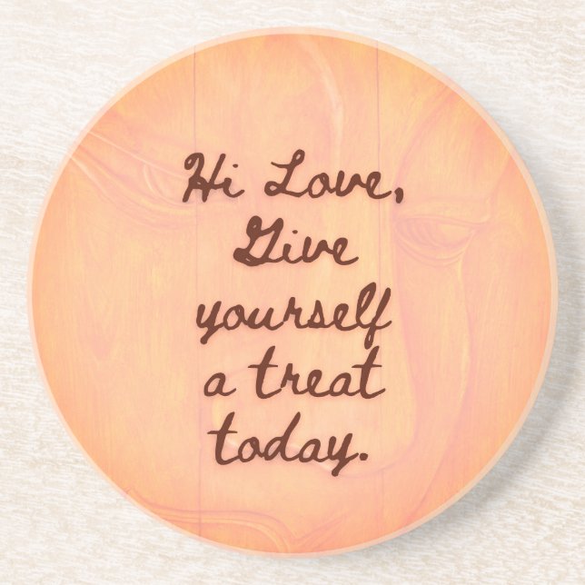 BuddhaToday V1 - #12 "Parkera här" underlägg (Framsidan)