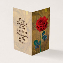 BuddhaToday V1 - #1 Buddha "Meddelandebok"-kort Visitkort