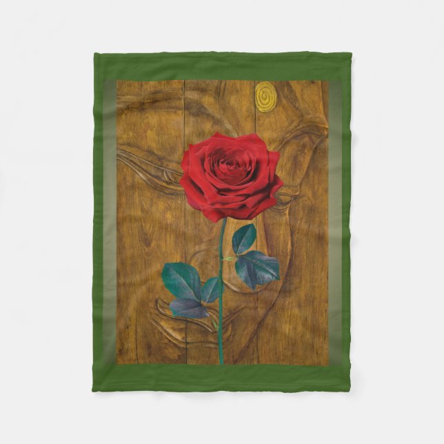 BuddhaToday V1 #2 - COZY BUDDHA FILTÄCKESERIE Fleecefilt (Framsidan)