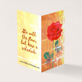 BuddhaToday V1 - #3 Buddha "Message Bok"-kort Visitkort