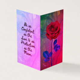 BuddhaToday V1 - #4 Buddha "Meddelandebok"-kort Visitkort