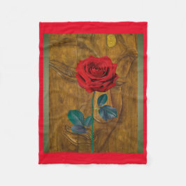 BuddhaToday V1 #4 - RÖD KOAX FILTADE BUDDHA-FILTAD Fleecefilt