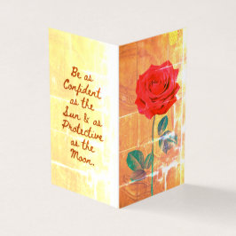 BuddhaToday V1 - #5 Buddha "Meddelandebok"-kort Visitkort