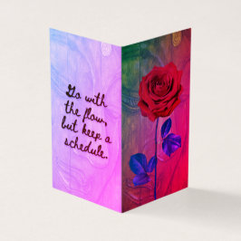 BuddhaToday V1 - #6 Buddha "Meddelandebok"-kort Visitkort