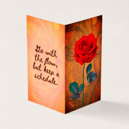 BuddhaToday V1 - #7 Buddha "Meddelandebok"-kort Visitkort