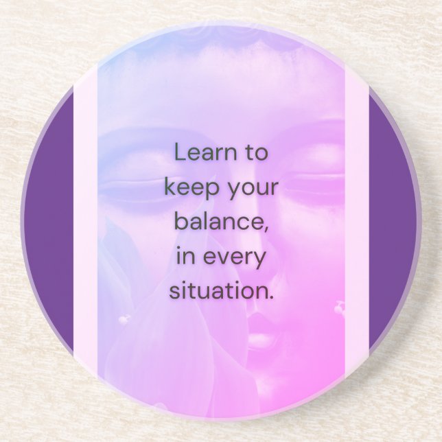 BuddhaToday V2 - #17 "Parkera här" Bricka Underlägg (Framsidan)