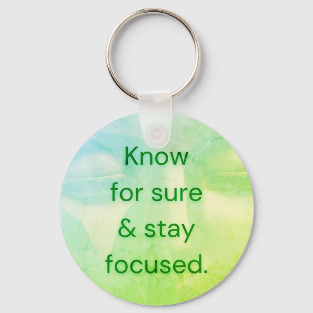 BuddhaToday V2 #18 Bär en Citat Nyckelring (Framsida)