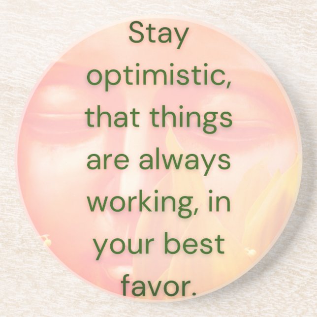 BuddhaToday V2 - #2 "Parkera här" Bricka Underlägg (Framsidan)