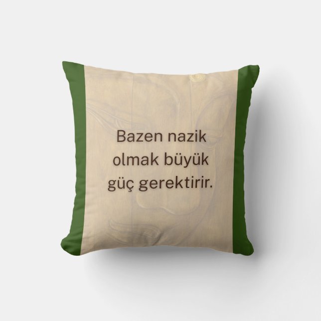 BuddhaToday V2 Freddkudde  #2 Citat Kudde (Framsida)