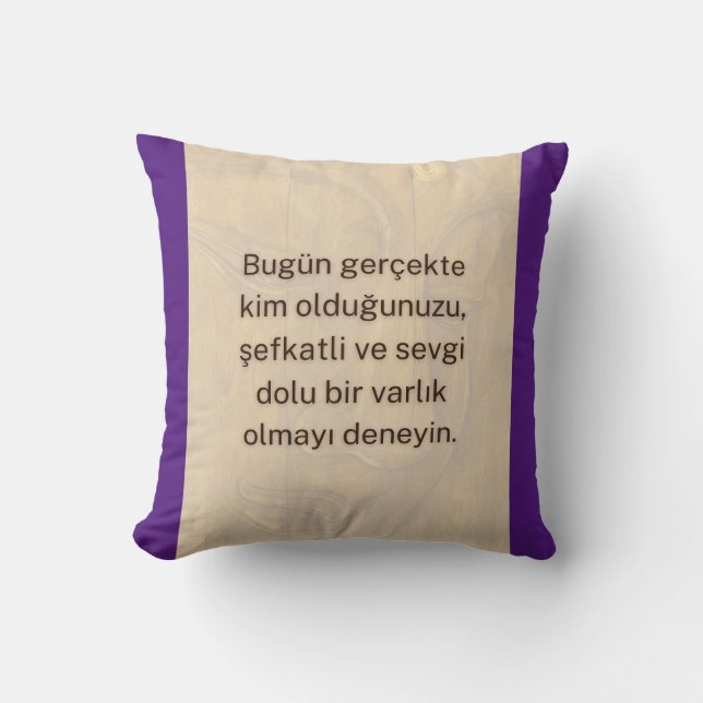 BuddhaToday V2 Freddkudde  #4 Citat Kudde (Framsida)