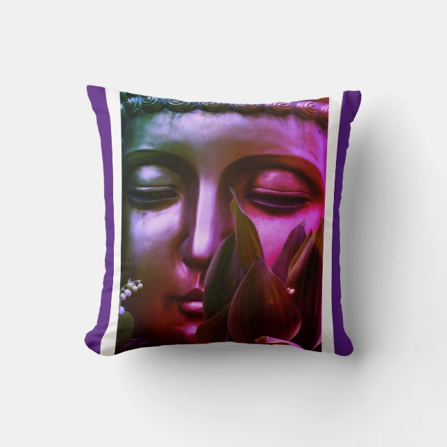 BuddhaToday V2 Fredkudde #7 med Citat Kudde (Framsida)