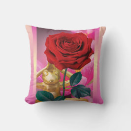 BuddhaToday V3.pnk #6 Blommande Groda Kudde