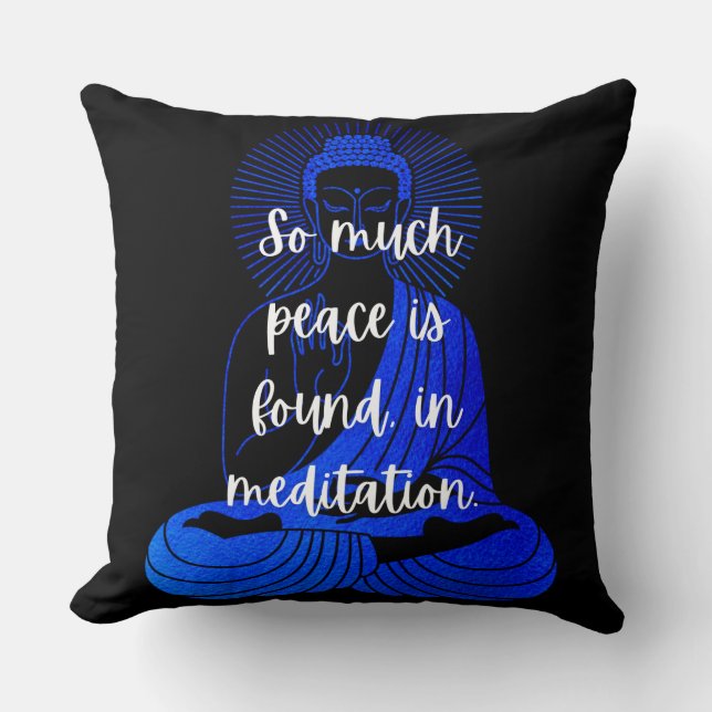 BuddhaToday V5 Peace Pillows #2 - Dekorativ kudde (Framsida)