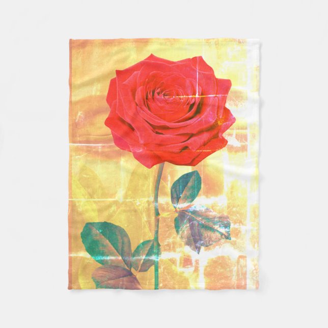 BuddhaTodayV2 #17 Mysig Buddha  Fleecefilt (Framsidan)