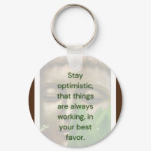 BuddhaTodayV2 #1 Carrie en Citat Nyckelring 