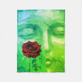 BuddhaTodayV2 #20 Mysig Buddha  Fleecefilt