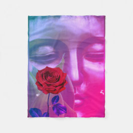 BuddhaTodayV2 #21 Mysig Buddha  Fleecefilt