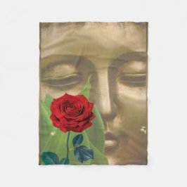 BuddhaTodayV2 #24 Mysig Buddha  Fleecefilt