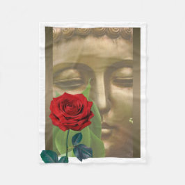 BuddhaTodayV2 #25 Mysig Buddha  Fleecefilt