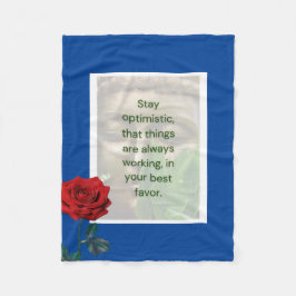 BuddhaTodayV2 #3 Mysig Buddha  Fleecefilt