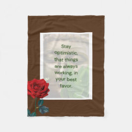 BuddhaTodayV2 #4 Mysig Buddha  Fleecefilt